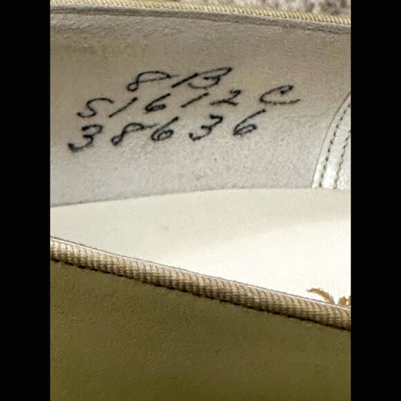 NWTs Deadstock 60s Mint Green Christian Dior Marshall Field's Stilett Leather 8 - Picture 8 of 13